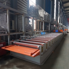 corrugated roofing panel roll forming machine