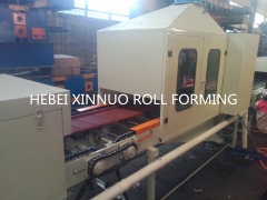 Color Stone sand blasting coated line roofing sheet roll forming machine