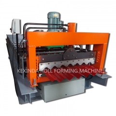 Automatic corrugate roof tile making machine / roof tile machine