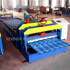 Colored Roofing Steel Sheet Metal Glazed Tiles Forming Machine Roll Forming Machinery