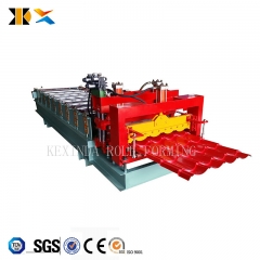 Glazed Tile Roofing Tile Galvanized Iron Sheet Machine Maker