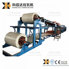 Roll forming machine making EPS/Rock Wool/PU Sandwich panels made in China