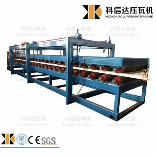 Roll forming machine making EPS/Rock Wool/PU Sandwich panels made in China