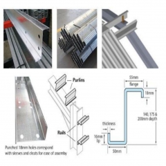 C shape roll forming machine purlin forming machine automatic c purlin forming machine