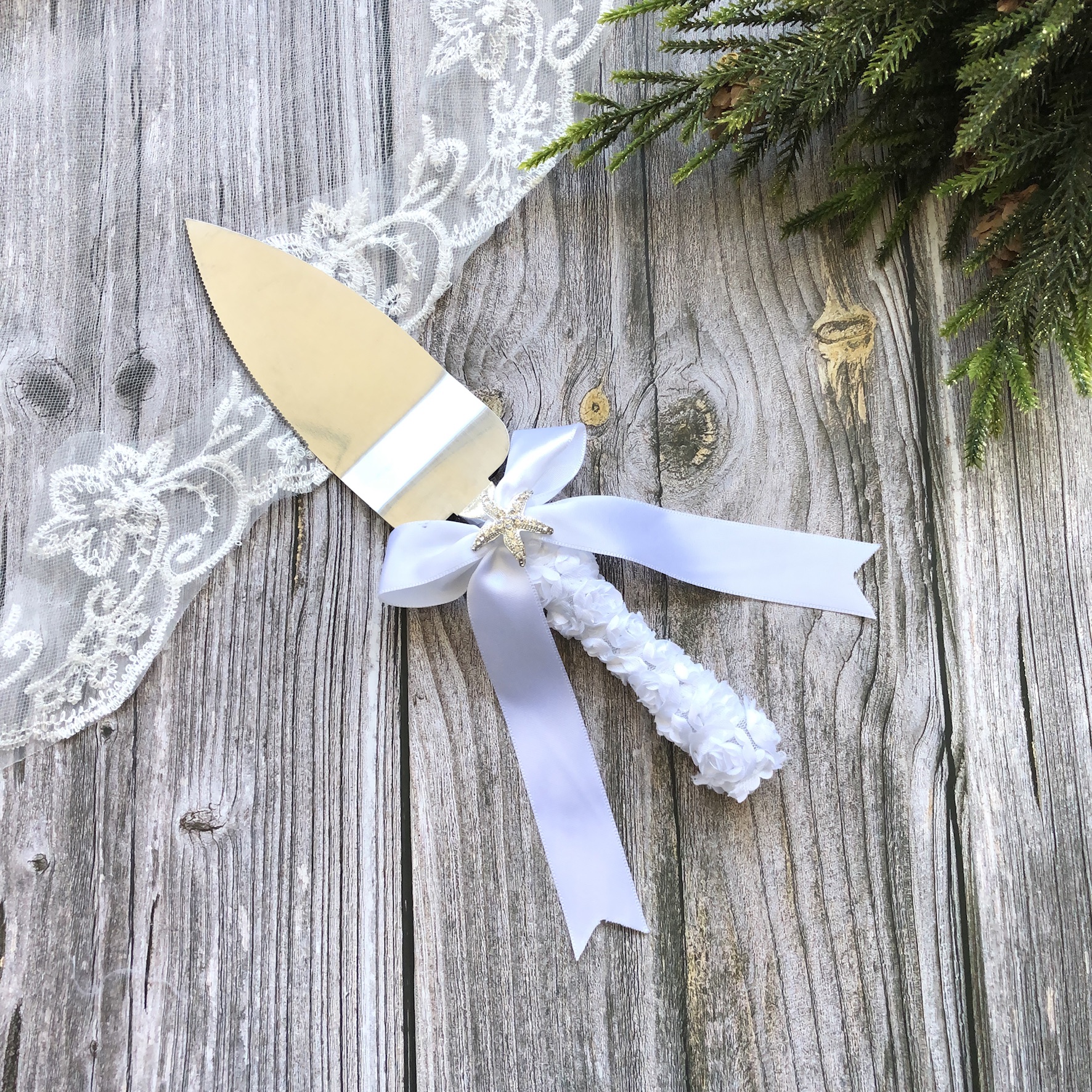 Personalized Galaxy Rose Gold Wedding Cake Knife and Server - Etsy