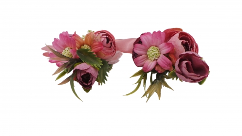 Wrist Corsage Brooch Boutonniere Set Party Prom Hand Flower