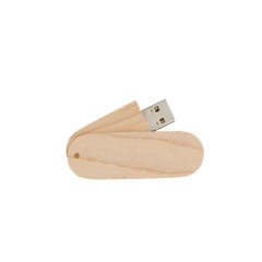 Rotate USB Flash Drive-Wooden