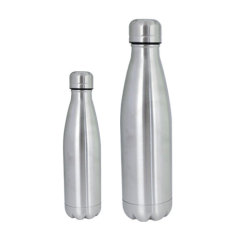 Aluminum Sports Bottle-Silver400ML