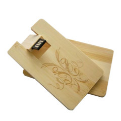 Bamboo Card USB Flash Drive
