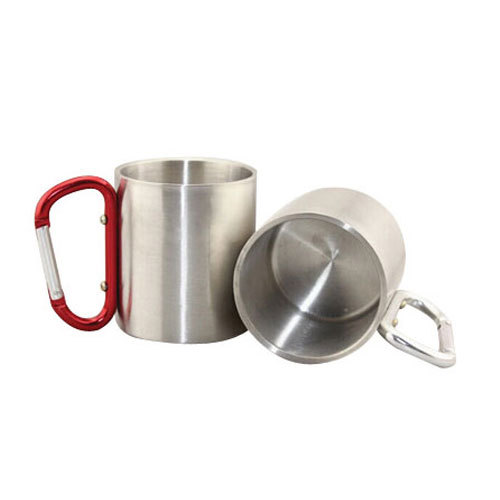 Carabiner Stainless Steel Mug