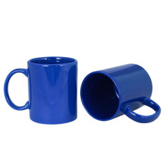 Glossy Full Color Ceramic Mug-Blue