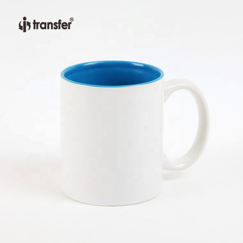 Colored Inner & Handle Sublimation Mug 11oz – Various Colors – Quantum  Blanks