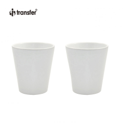 12oz Sublimation Cone Shaped Ceramic Flowerpot