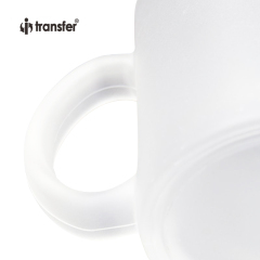 11oz Sublimation Glass Mugs -Frosted