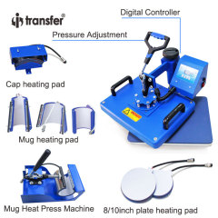 8 in 1 Combo Heat Press Machine