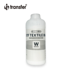Tinta de pigmento textil de 1L para impresión DTF CMYK + tinta blanca Impresión directa de tinta Dtf sobre algodón Cualquier material de tela
