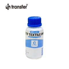 Tinta a base de agua blanca de 200 ml Impresión textil de pantalla Dtf Pet Textil blanco Tinta PET Transferencia de película DTF Tinta de impresora DTF