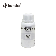 Tinta a base de agua blanca de 200 ml Impresión textil de pantalla Dtf Pet Textil blanco Tinta PET Transferencia de película DTF Tinta de impresora DTF