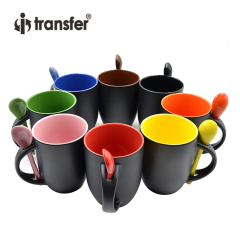 12oz Color Changing Mugs with Spoon