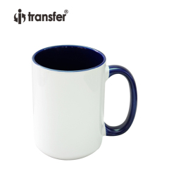 15oz Inner Rim Color Mug