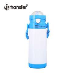 350ml Sublimation Kids Thermos Water Bottle with Strap