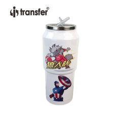 450ml Stainless Steel Bottle With Straw