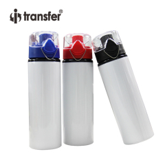 750ml Sublimation Blank Aluminum Water Bottle With Pop Lid