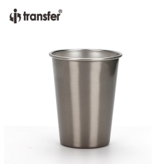 420ml Cone-Shape Stainless Steel Beer Cup