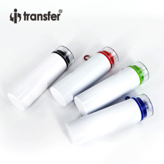 750ml Sport Aluminum Sublimation Water Bottle with Color Lid