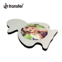 Duck Shaped Sublimation Blank Wooden Board Photo Frame