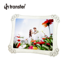 Flower Corner Sublimation Blank Wooden Board Photo Frame