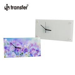 Rectangle Sublimation Glass Clock Frame