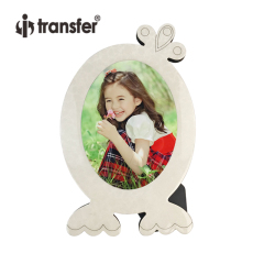 Cute Sublimation Blank Wooden Board Photo Frame