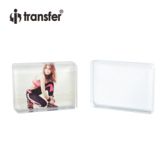 Sublimation Crystal -Smooth Angle Square (small)