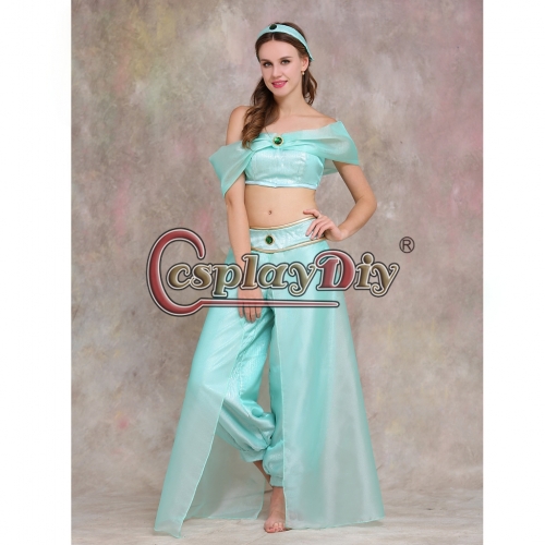 Aladdin Jasmine Princess Dress Costume Party cosplay costume