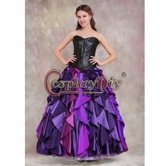 The Little Mermaid Sea Witch Ursula Dress Corset Cosplay Costume