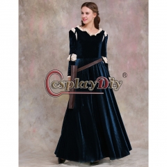Brave Merida Dress Cosplay Costume princess merida velvet dress