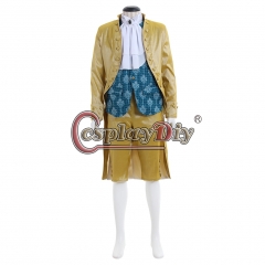 Victorian Elegant Gothic Aristocrat 18th Century Mens Adult Wedding Cosplay Costume