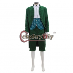 GREEN Victorian Elegant Gothic Aristocrat 18th Century Mens outfit