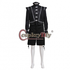 Mens Medieval Top Shorts Cosplay Vintage Medieval Style Costume