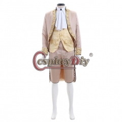 19th Europ Mens Rococo outfit Cosplay Costume Mens Wedding Medieval Costume
