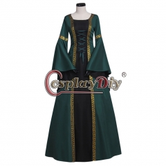 Medieval Renaissance Victorian Dress Women Costume