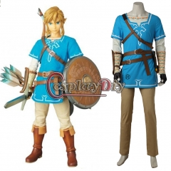 The Legend of Zelda: Breath of the Wild Link Cosplay Costume