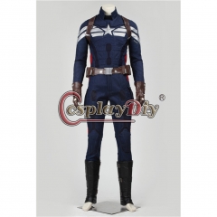 Captain America 2 The Winter Soldier Steve Rogers Suit cosplay costume