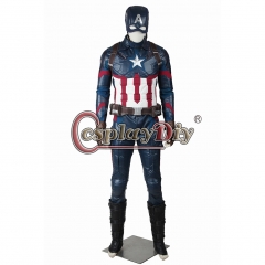 Captain America: Civil War Steve Rogers cosplay costume outfit