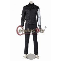 Captain America: Civil War Winter Soldier Costume James Buchanan cosplay