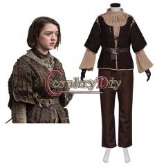 TV Game of Thrones Arya Stark Cosplay Costume