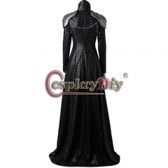 Game Of Thrones 7 Cersei Lannister Adult Women  Black Dress  Cosplay Costume