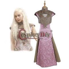 Game of thrones Daenerys Targaryen Dress Season 5 dress Cosplay Costume