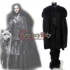 Game of Thrones Jon Snow Adult Men's Halloween Outfit Cosplay Costume